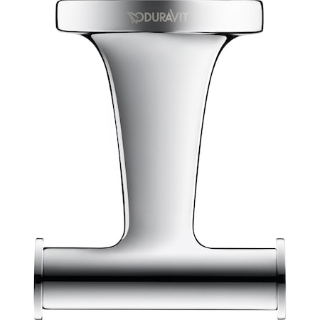 Duravit Starck T Towel Hook Chrome 0099301000